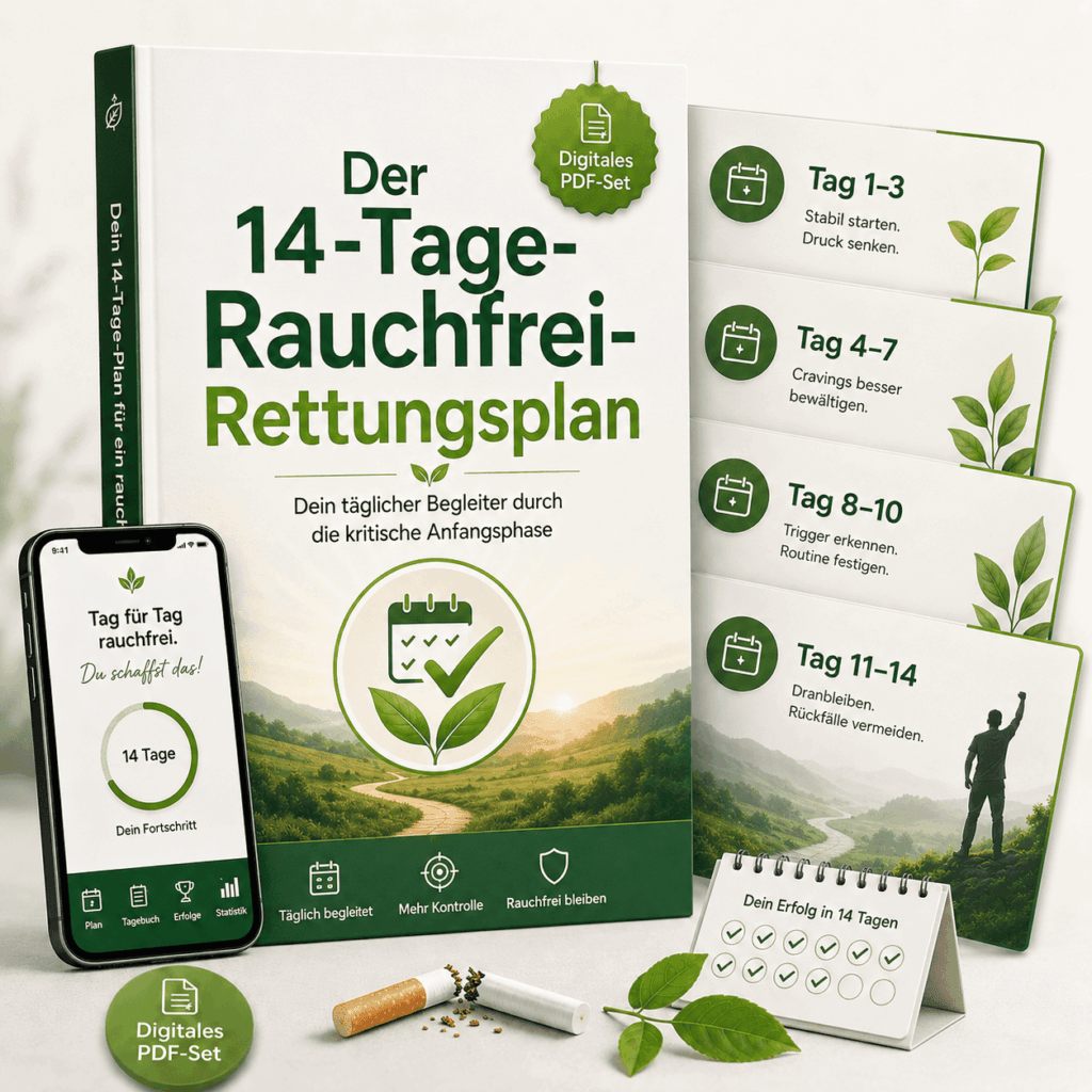 Der 14-Tage-Rauchfrei-Rettungsplan Produktgrafik