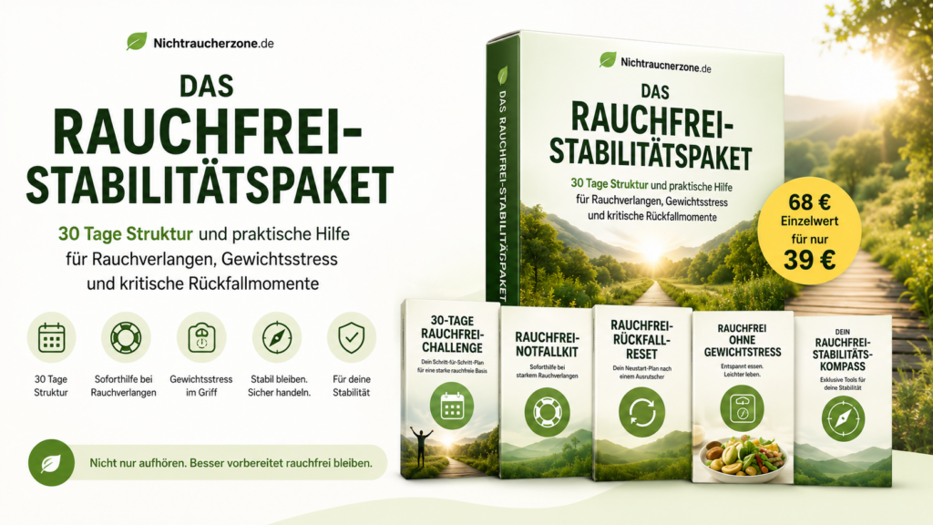 Das Rauchfrei-Stabilitätspaket